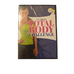 Yoga Burn Total Body Challenge Premium Package 12 Week Fitness DVD Set New